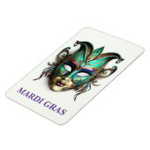 Mardi Gras Magnet Magneet (Linkerzijde)