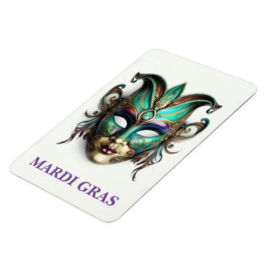 Mardi Gras Magnet Magneet (Linkerzijde)