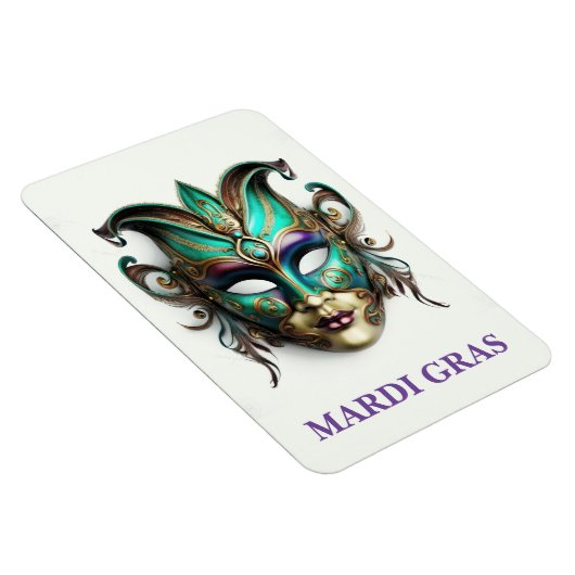 Mardi Gras Magnet Magneet (Rechterzijde)