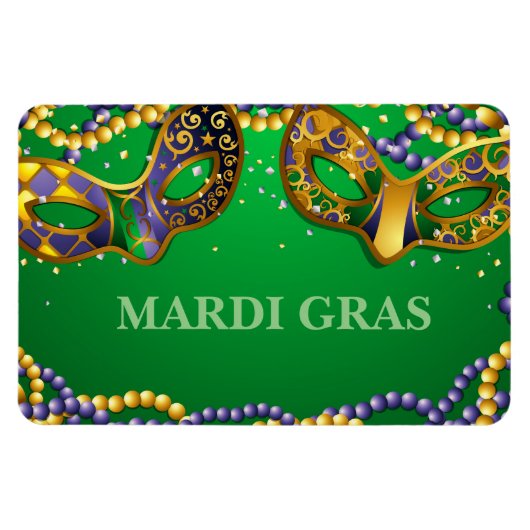 Mardi Gras Magnet Magneet (Horizontaal)
