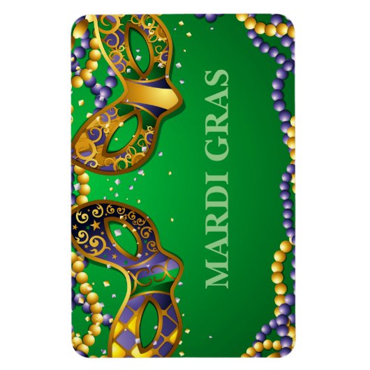 Mardi Gras Magnet Magneet (Verticaal)