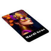 Mardi Gras Magnet Magneet (Rechterzijde)