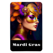 Mardi Gras Magnet Magneet (Verticaal)
