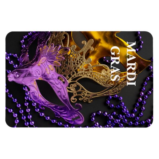Mardi Gras Magnet Magneet (Horizontaal)
