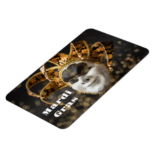 Mardi Gras Magnet Magneet (Linkerzijde)