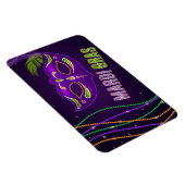 Mardi Gras Magnet Magneet (Rechterzijde)