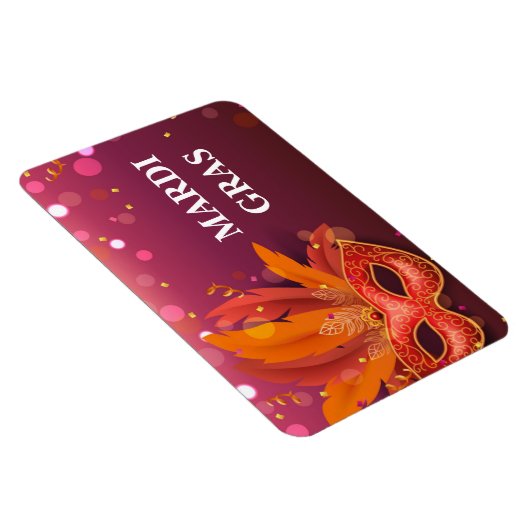 Mardi Gras Magnet Magneet (Rechterzijde)