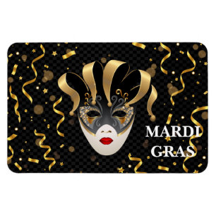 Mardi Gras Magnet Magneet