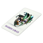 Mardi Gras Magnet Magneet (Linkerzijde)