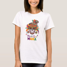 Mardi Gras Mama Carnaval Sfeer T-shirt