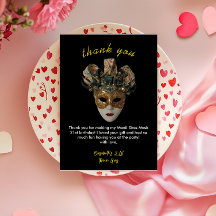 Mardi Gras Mask 21e verjaardagsfeestje