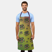 Mardi Gras Mask All-Over Print Schort (Gedragen)