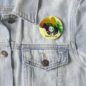 Mardi Gras Mask Button (In situ)