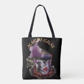 Mardi Gras Mask Colorful Tote Bag (Achterkant)