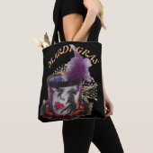 Mardi Gras Mask Colorful Tote Bag (Dichtbij)