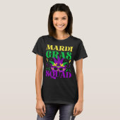 Mardi Gras Mask Costume Mardi Gras Squad Mannen Vr T-shirt (Voorkant volledig)