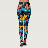 Mardi Gras Mask en Confetti Leggings (Achterkant)