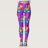 Mardi Gras Mask en Confetti Leggings (Voorkant)