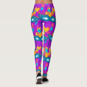 Mardi Gras Mask en Confetti Leggings (Achterkant)