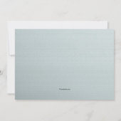 Mardi Gras Mask Invitation Kaart (Achterkant)