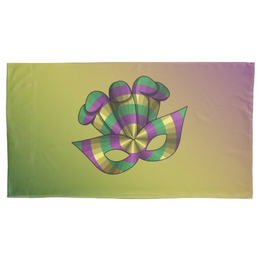 Mardi Gras Mask Kussensloop (Voorkant)