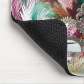 Mardi Gras Mask met juwelen Muismat (Hoek)