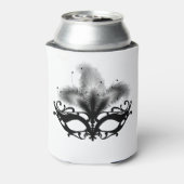 Mardi Gras Mask New Orleans French Quarter Louisia Blikjeskoeler (Blikje Achterkant)