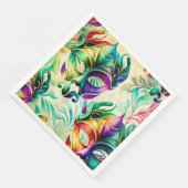 Mardi Gras Mask Paper Dinner Napkins Servet (Hoek)