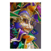 Mardi Gras Mask Perfect Poster (Voorkant)