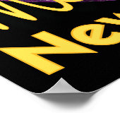 Mardi Gras Mask Poster - 2024 - New Orleans (Hoek)