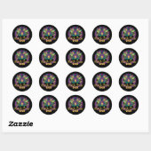 Mardi Gras Mask Sticker -2022 (Vel)
