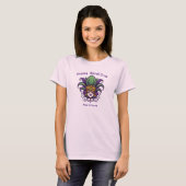 💜 Mardi Gras Mask T-shirt (Voorkant volledig)