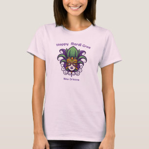 💜 Mardi Gras Mask T-shirt