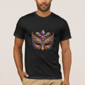 Mardi Gras Mask  T-shirt (Voorkant)