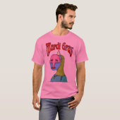 Mardi Gras Mask T-shirt (Voorkant volledig)