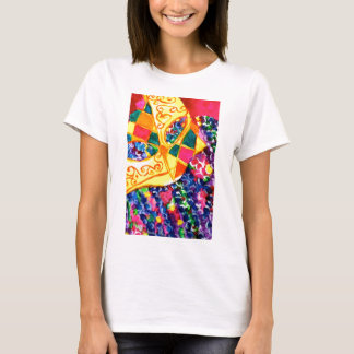 Mardi Gras Mask T-shirt