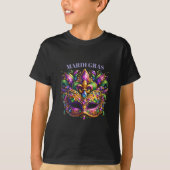 Mardi Gras Mask  T-shirt (Voorkant)