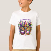 Mardi Gras Mask T-shirt (Voorkant)
