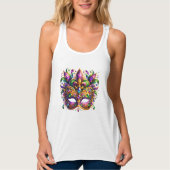 Mardi Gras Mask  Tanktop (Voorkant)