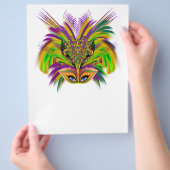 Mardi-Gras-Mask-The-Queen-V-3 Flyer (Hand)