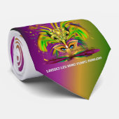 Mardi-Gras-Mask-The-Queen-V-4 Stropdas (Opgerold)