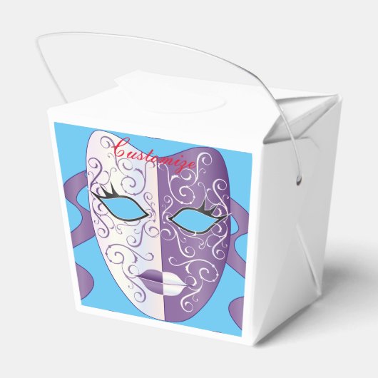 Mardi Gras Mask Thunder_Cove Bedankdoosjes (Achterkant)