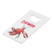 Mardi Gras Mask Thunder_Cove Creditkaart Flessenopener (Achterkant Gekanteld)