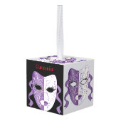 Mardi Gras Mask Thunder_Cove Decoratie (Achter hoekig)