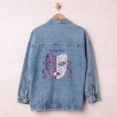 Mardi Gras Mask Thunder_Cove Denim Jacket (Hangar)