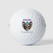 Mardi Gras Mask Thunder_Cove Golfballen (Voorkant)