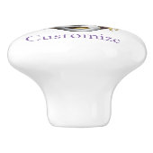 Mardi Gras Mask Thunder_Cove Keramische Knop (Zijkant)