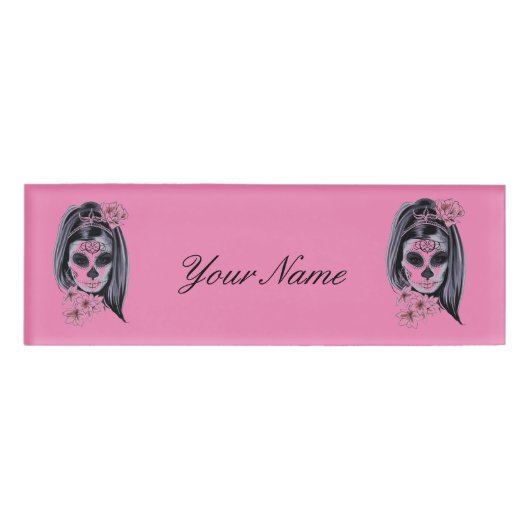 Mardi Gras Mask Thunder_Cove Naambadge (Voorkant)