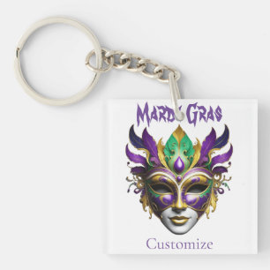 Mardi Gras Mask Thunder_Cove Sleutelhanger
