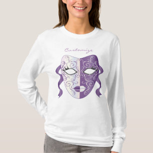Mardi Gras Mask Thunder_Cove T-Shirt